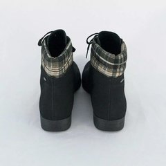 Imagem do Bota Coturno Feminino Xadrez Dakota Cano Curto G1223 Oferta