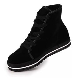 Tênis Bota Feminina Nobuk Suede Cano Medio Beira Rio 9062100 - comprar online