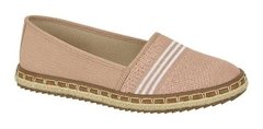 Sapatilha Moleca Feminina Mocassim Lona Cortiça 5674103 - Dkcalçados
