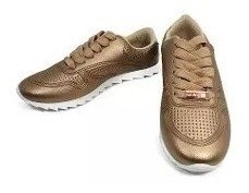 Tênis Feminino Tratorado Jogging Moleca 5632-100 Promoção - Dkcalçados