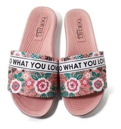 Chinelo Beira Rio Slide 8360.108 Feminino Preto E Rosa na internet