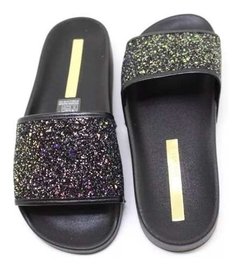 Imagem do Chinelo Slide Moleca Laço Feminino Camurça Sued 5414104 Prom