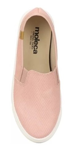 Imagem do Tênis Feminino Flatform Moleca Slipon 5658100 Preto Promoção