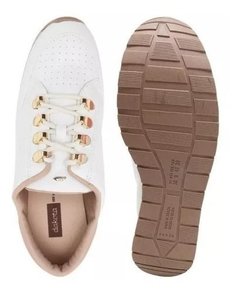 Tênis Feminino Dakota Flatform Sneakers Branco G0531 Oferta - Dkcalçados