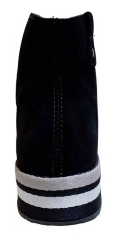 Tênis Bota Feminina Nobuk Suede Cano Medio Beira Rio 9062100 - comprar online