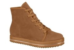Bota Beirario Flatform Camel/Ouro Rosado