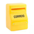 CAIXA DE CORREIO GRADE PVC CONEX-26X19X10cm-AMARELA