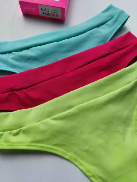 Pack X3 Algodón y Lycra