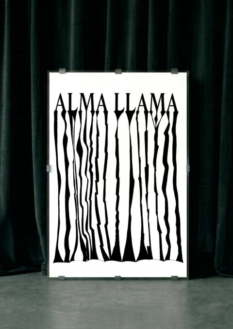 "Alma llama" lámina A3