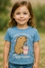 Camiseta Infantil e Juvenil Capivara Algodão - Diana Kids