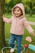 Casaco Peluciado Infantil com Capuz - comprar online