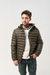 4910 - CAMPERA PUFFER CON CUELLO Y CAPUCHA - Now Black