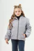 606 - CAMPERA PUFFER CON CORAZONES - Now Black