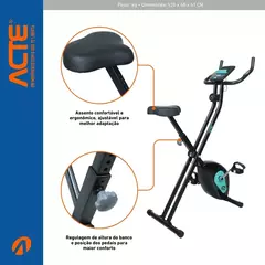 Bicicleta Ergométrica Dobrável X-Bike E43 - Acte na internet