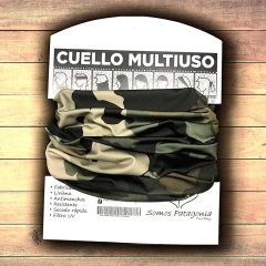 Cuello multiuso. Diseño Camuflado