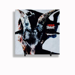 Quadro Azulejo Personalizado de Cerâmica 15x15 cm e Suporte Slipknot Metal MOD 2 - comprar online