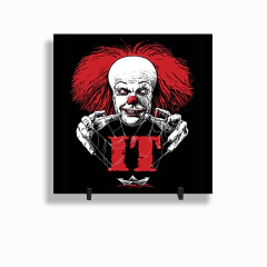Quadro Azulejo Personalizado de Cerâmica 15x15 cm e Suporte It A Coisa Pennywise MOD 04 - comprar online