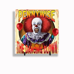 Quadro Azulejo Personalizado de Cerâmica 15x15 cm e Suporte It A Coisa Pennywise MOD 07 - comprar online