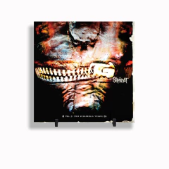 Quadro Azulejo Personalizado de Cerâmica 15x15 cm e Suporte Slipknot Metal MOD 8 - comprar online