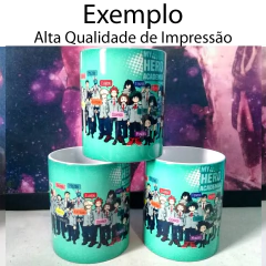 Caneca Branca de Cerâmica Queen Banda de Rock MOD 10 na internet