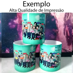 Caneca Branca de Cerâmica Eu Amo Cachorro Pet Pequinês Mod 19 na internet