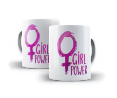 Caneca Copo Xicara Feminista Feminismo Girl Power #12