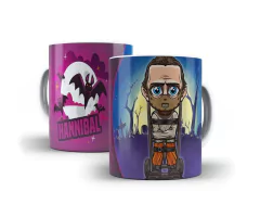 Caneca Copo Filmes de Terror Hannibal Lecter Oferta