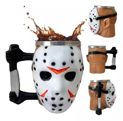 Caneca Jason Voorhees 3d Sexta Feira 13 Terror