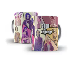 Caneca Game of Thrones Gta Starks, Lannisters, Targaryen
