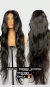 PERUCA FRONT LACE HD cabelo humano pronta entrega 90 cm
