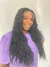 Lace front HD 13x4 fibra Premium ondulada repartição livre pronta entrega - izalacewigs
