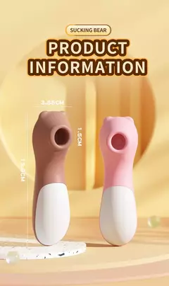 Sugador de clitóris sucção com vibrador - loja online