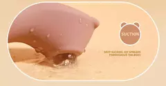 Sugador de clitóris sucção com vibrador - Sex Shop Universo do Amor