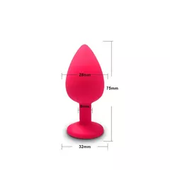 Plug vibrador em silicone macio - comprar online