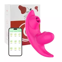 Vibrador sugador sem fio via Bluetooth - comprar online