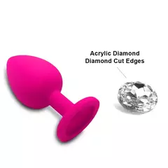 Plug vibrador em silicone macio