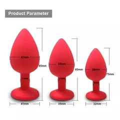 Plug vibrador em silicone macio - comprar online
