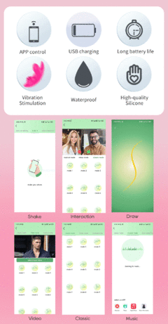 Imagem do Vibrador sugador sem fio via Bluetooth