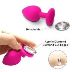 Imagem do Plug vibrador em silicone macio