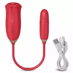 Língua telescópica sucção vibrador feminino - comprar online