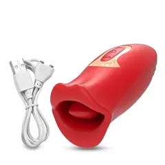 Imagem do Língua telescópica sucção vibrador feminino