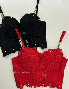 CORSET LUPE NEGRO (TALLE S)