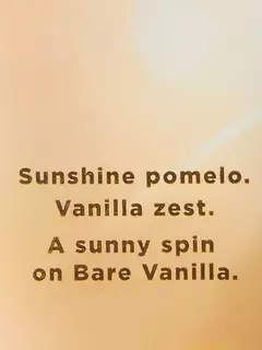 BARE VANILLA SOL - VICTORIA´S SECRET - comprar online