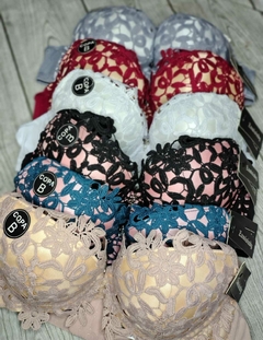 CONJUNTO LIBRA SOFT- BORDO (T.85) - INSTINTOS SEXSHOP