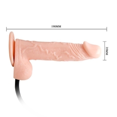 VIBRADOR INFLABLE REALISTICO - INSTINTOS SEXSHOP