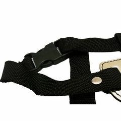 ARNÉS ECOCUERO DORADO - CON ARO - 5 CM - comprar online