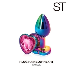 HEART RAINBOW PLUG - SMALL