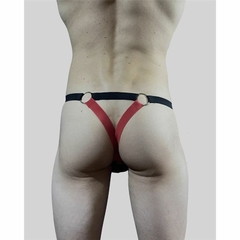 THONG NEGRO - ROJO - comprar online