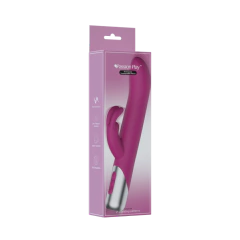 RECHARGEABLE THRUSTING RABBIT VIBRATOR - INSTINTOS SEXSHOP