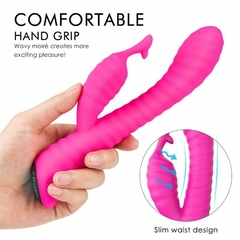 "MOONLIGHT" - VIBRADOR MULTIFUNCIONAL RECARGABLE USB - INSTINTOS SEXSHOP